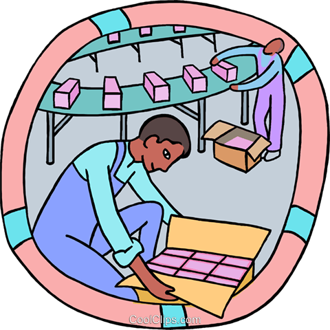 Cartoon Clipart - Laborer (480x480)