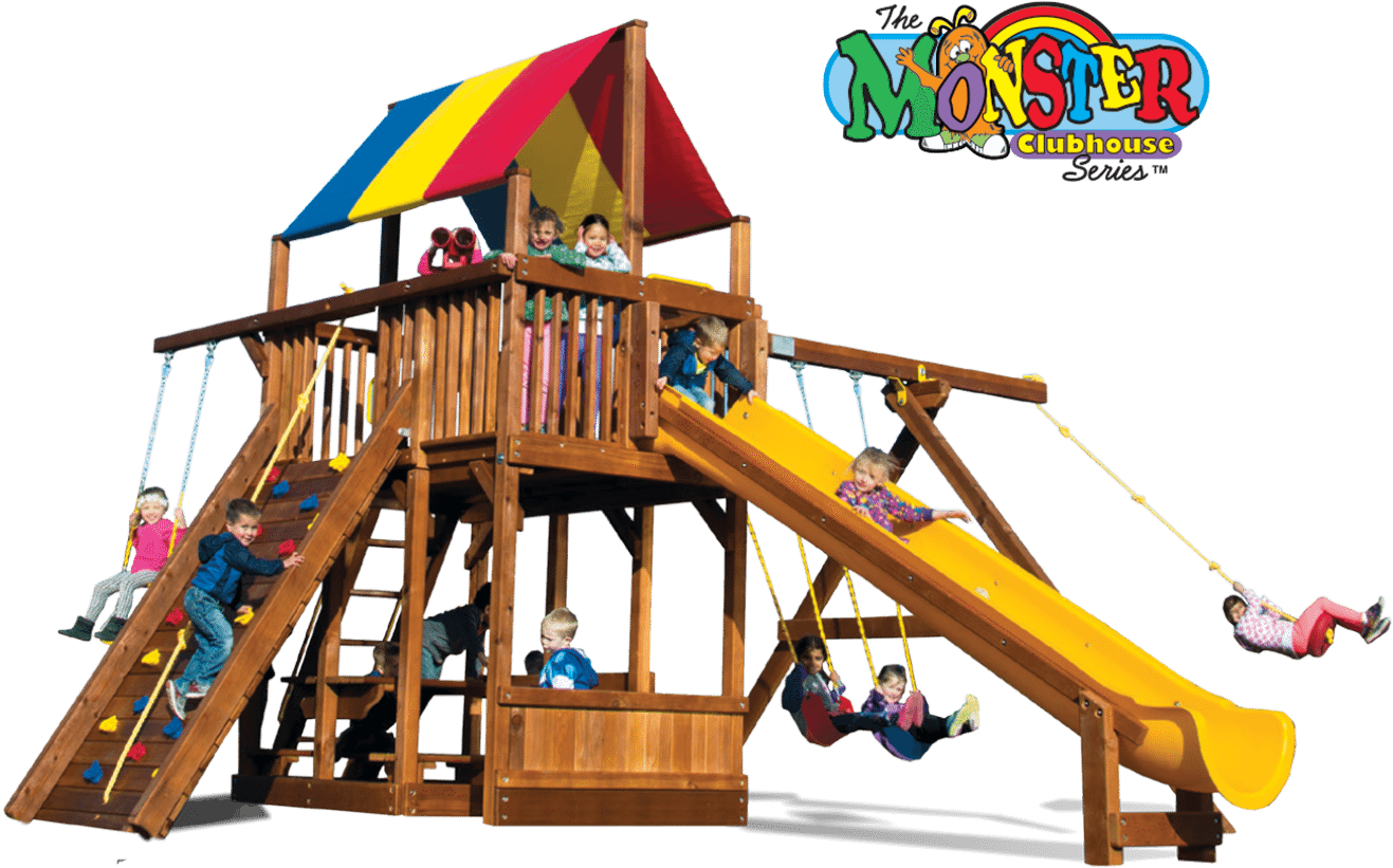 Monster Playset - Playground Slide (1693x900)