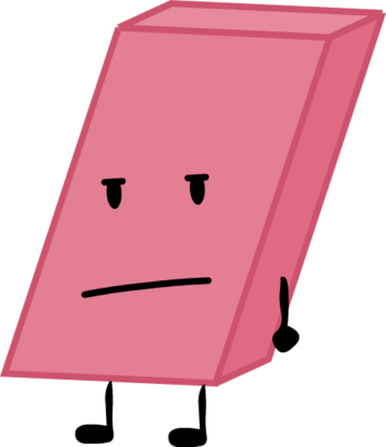 Eraser - Battle For Dream Island Eraser (350x405)