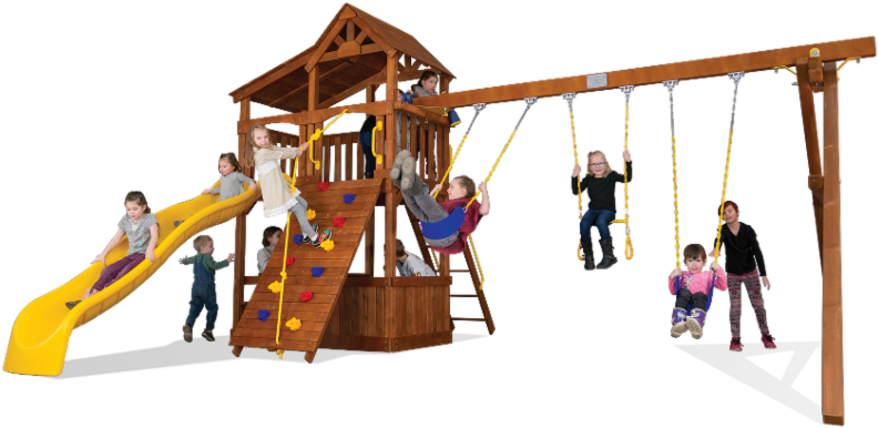 Ten Brand New Rainbow Playsets - Party (800x533)