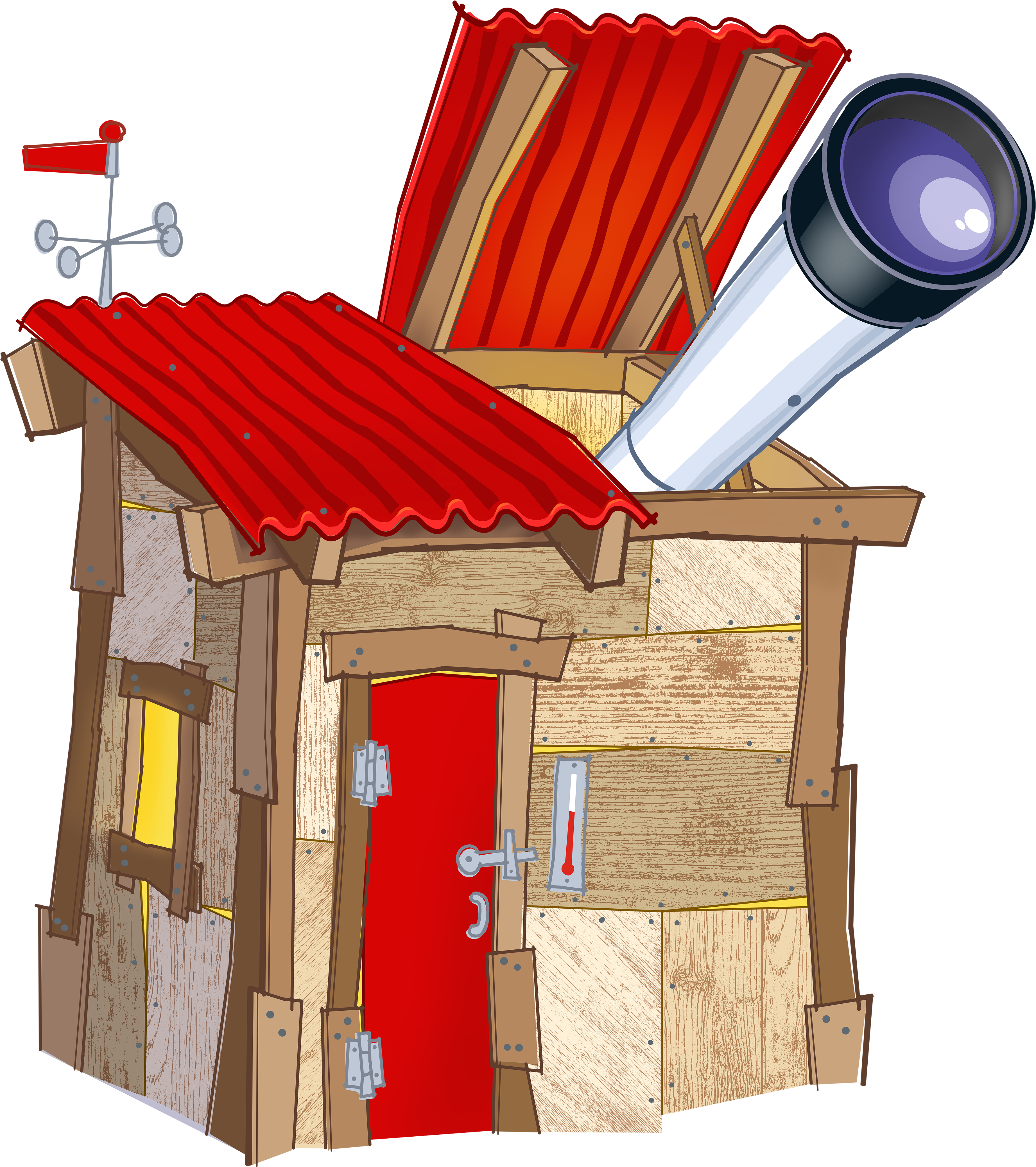 Vbs 2017 “galactic Starveyors” - Galactic Starveyors Telescope (3900x4484)
