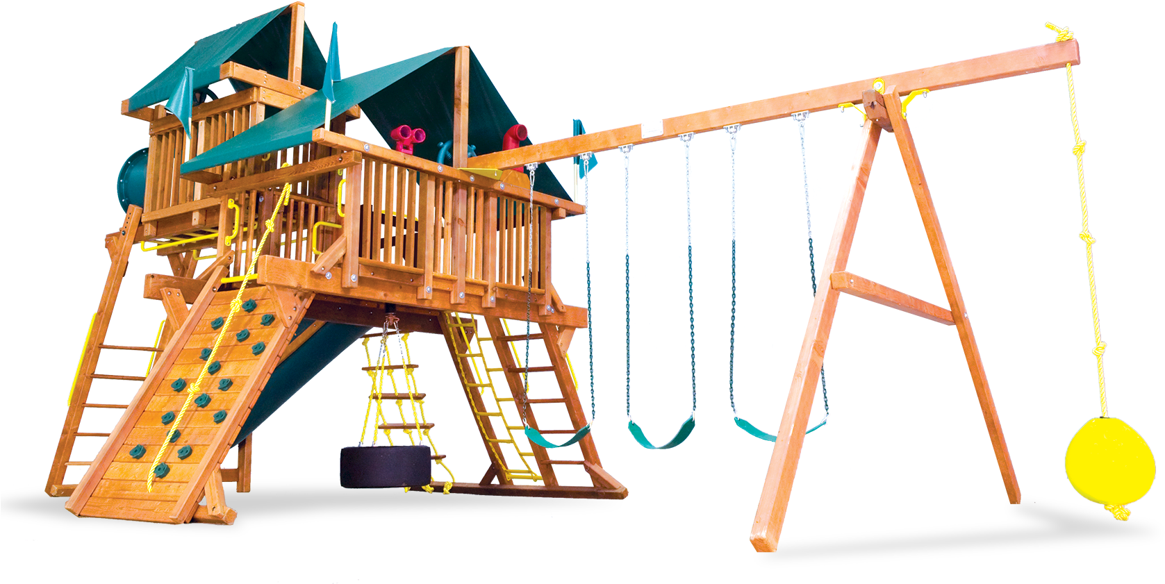 Incredible Rainbow Direct Swing - Playground (1693x1127)