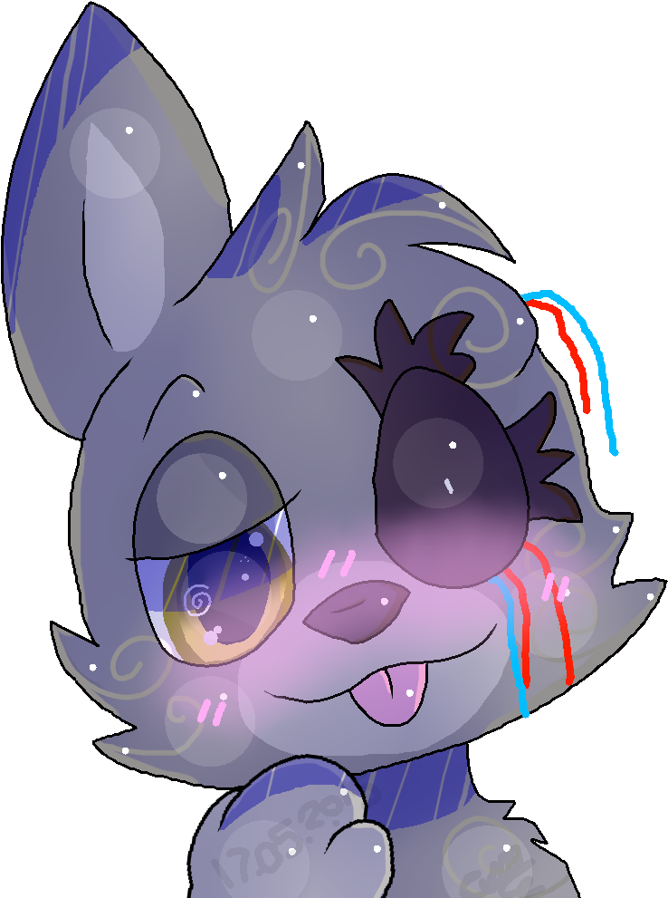 Carly The Wolf Head Shot By Cordeliale - Gray Wolf (1000x1000)