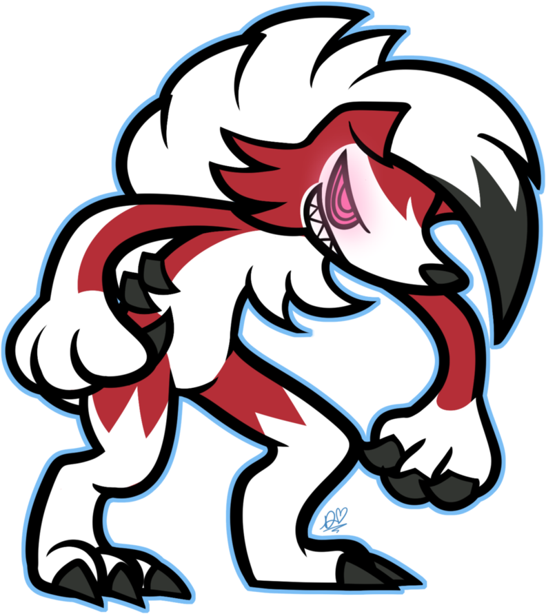 Night Wolf By Duckydeathly - Portable Network Graphics (856x933)