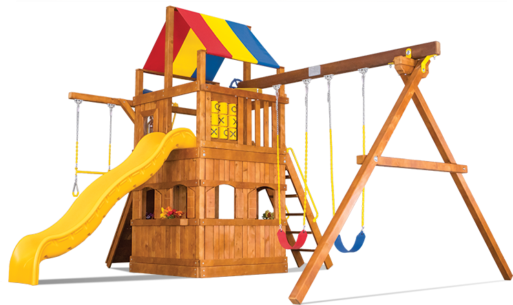 Rainbow's - Swing Set Png (892x447)
