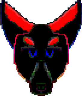 Wolf Head - Illustration (400x400)