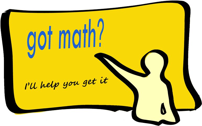 Got Math I'll Help You Get It - Math Tutor Clipart (980x492)