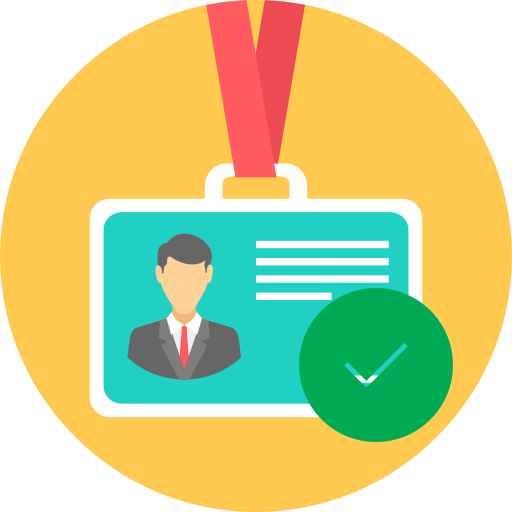 Only Verified Tutors And Trainers - Id Card Icon Png (512x512)
