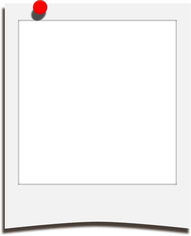 Polaroid Frame Template - Picture Frame (646x800)