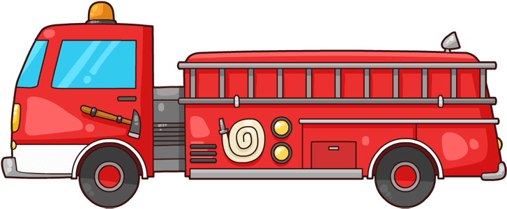 Fire Truck Wink Smiley Clip Art Vector - Fire Engine Clip Art (787x344)