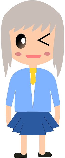 People Girl, Wink, Woman, Comic, People - Niña Comic (320x640)