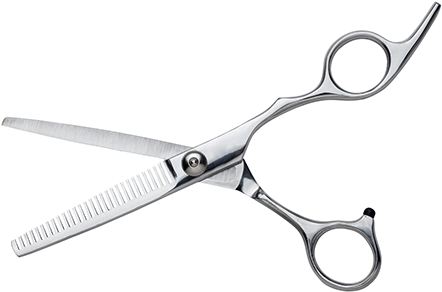 A Very Large Scissors Used In Stylex Salon - Hair Cutting Scissors Png (455x296)