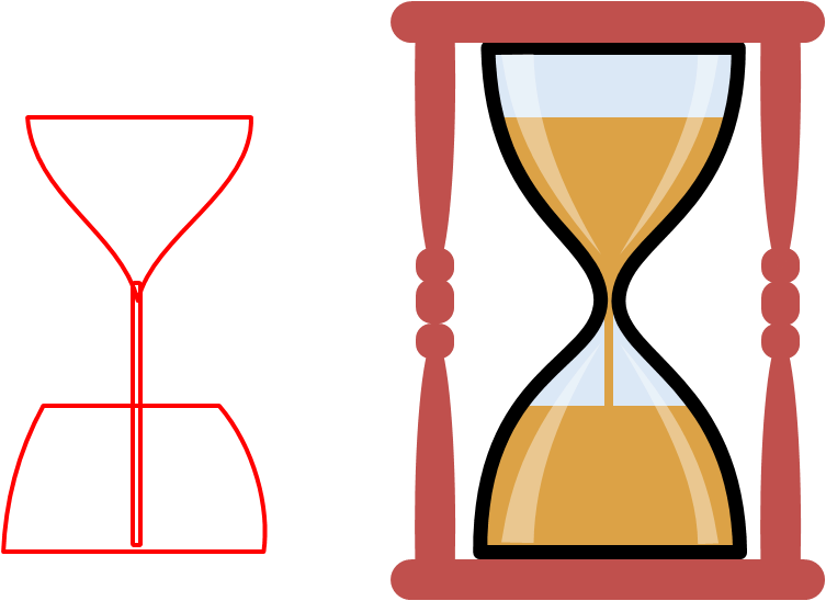 Hourglass Clipart Sand Timer - Hourglass Animation (753x548)