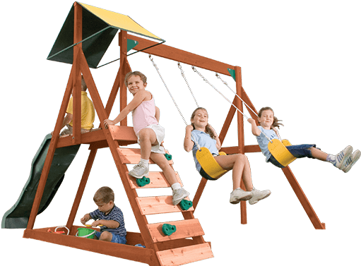 Sunview Ii By Big Backyard - Big Backyard Sunview Ii Play Set (600x400)