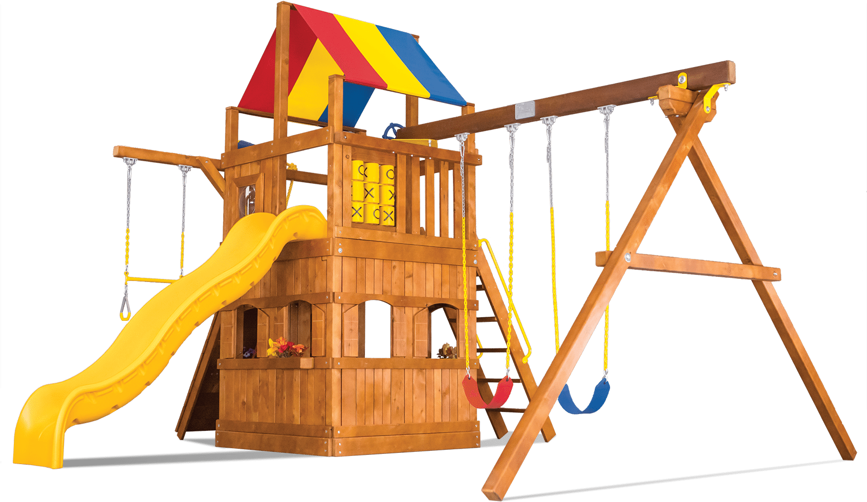 Carnival Clubhouse 40a - Swing Set Png (1693x1127)