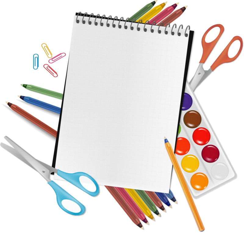Http - //img-fotki - Yandex - Ru/get/5114/159303434 - School Supplies Vector (800x764)