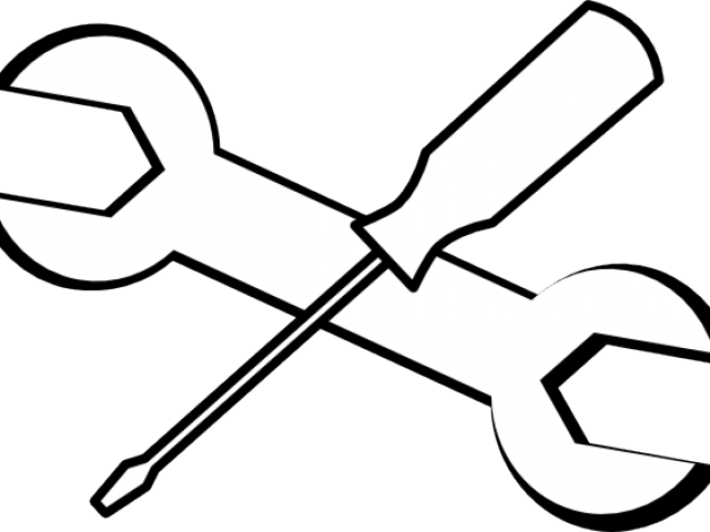 Tool Clipart - Doctor Tools Clipart Black And White (640x480)