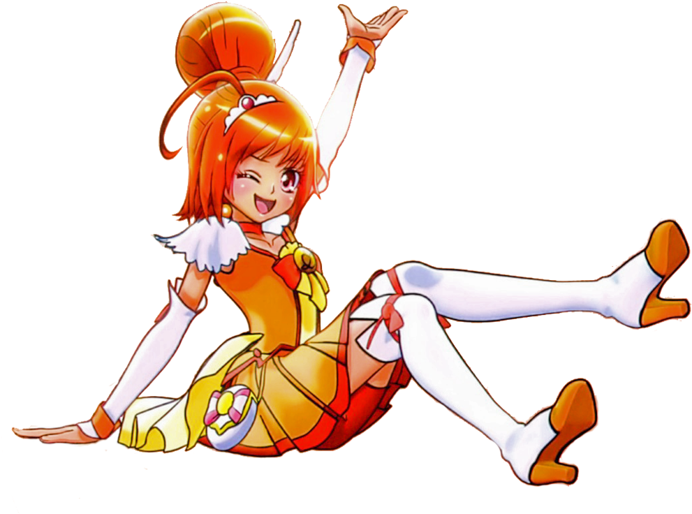 Cure Sunny [precure Haru No Carnival Render] By Ffprecurespain - キャラクタースリーブ 映画プリキュアオールスターズ 春のカーニバル… (1024x779)