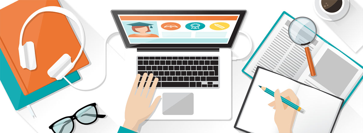 How Does B-lynk Webinar Training Work - Elearning Illustration (1208x442)