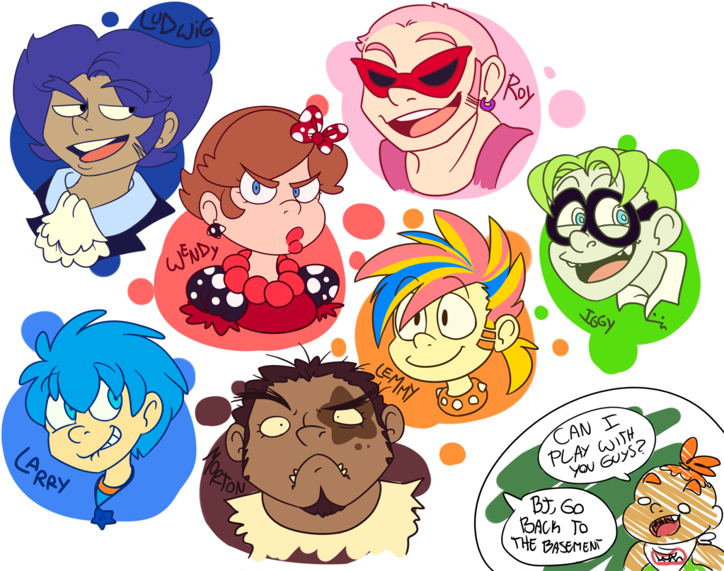 We Enjoy Creating Havoc By Melluh - We Just Love Being Mean Koopalings (1024x820)