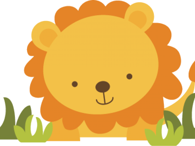 Share - Cute Lion Clipart (640x480)