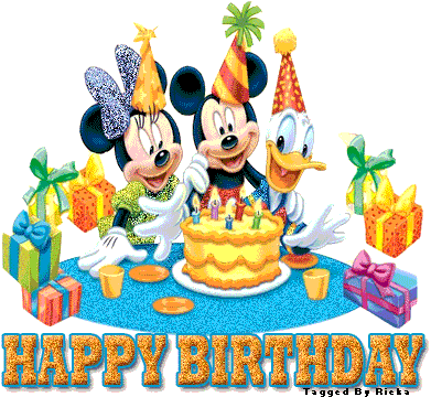 Once Again Wishing A Very Happy Birthday To One Of - Happy Birthday Wishes Cartoon (400x400)