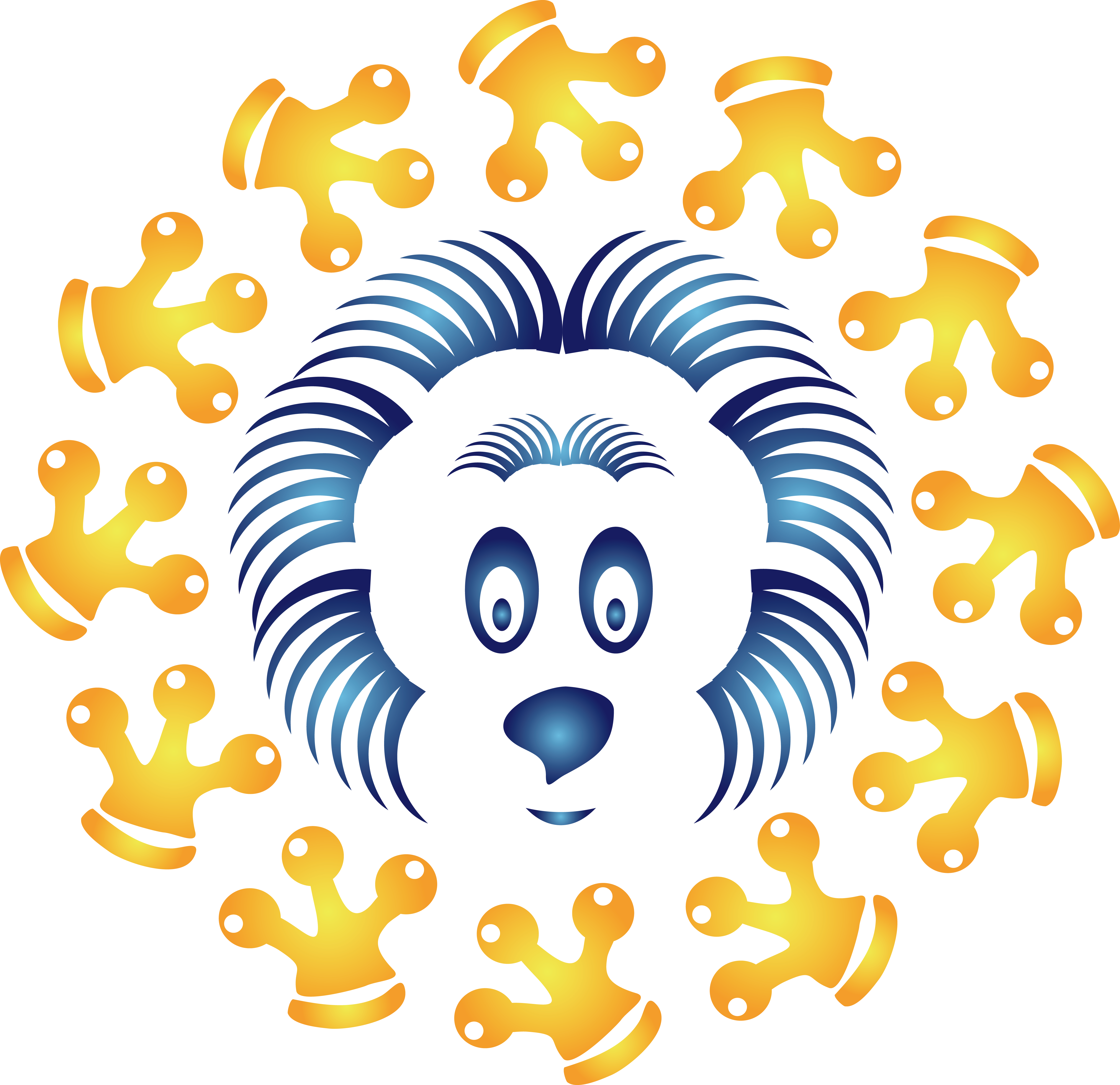 Lion Clip Art - Leo (4916x4763)