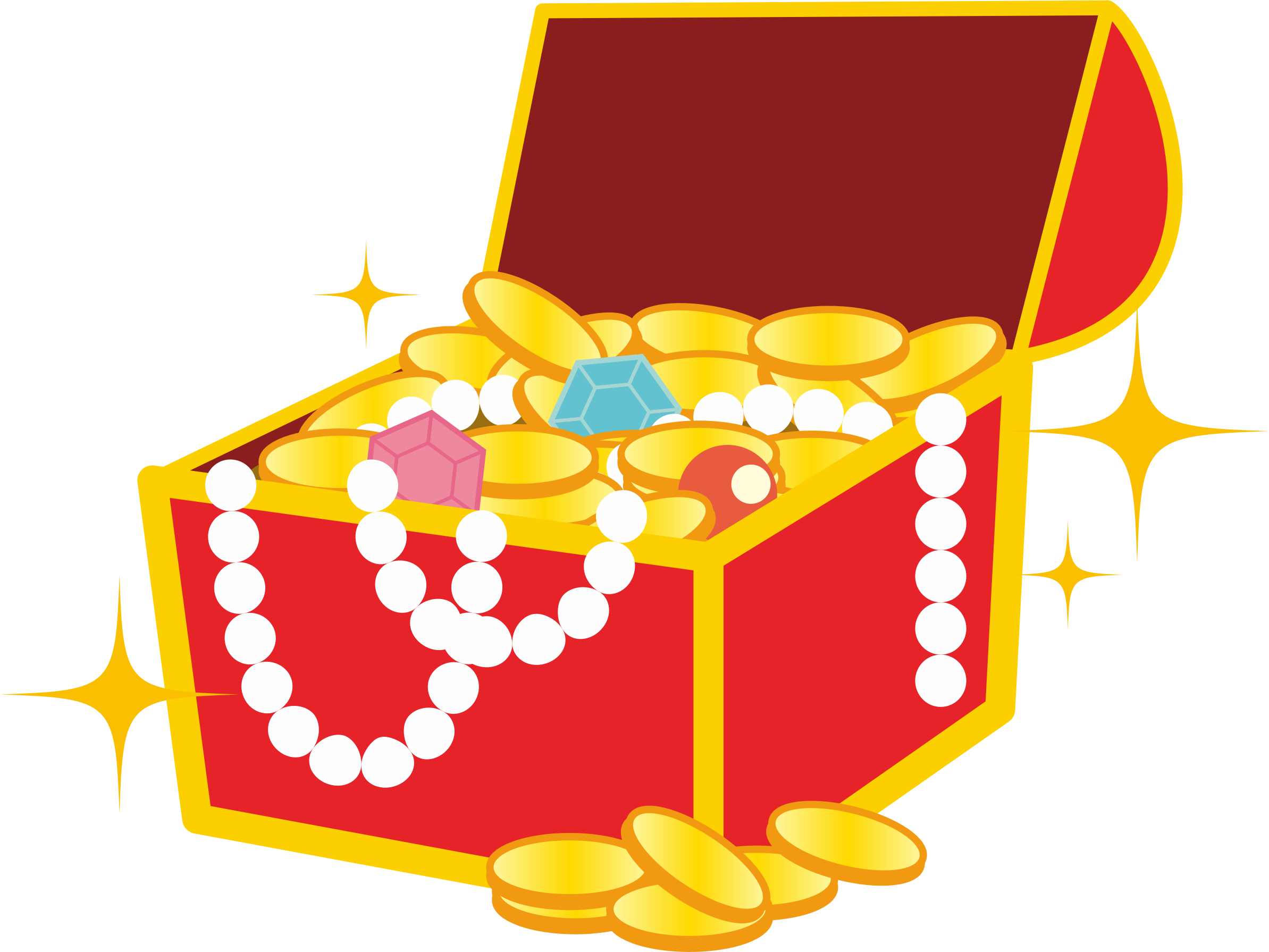 Big Image - Jewels Clipart (2387x1791)