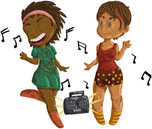 “ Here's A Chibi Commission For @valoscope Of Fiona - Cartoon (500x419)