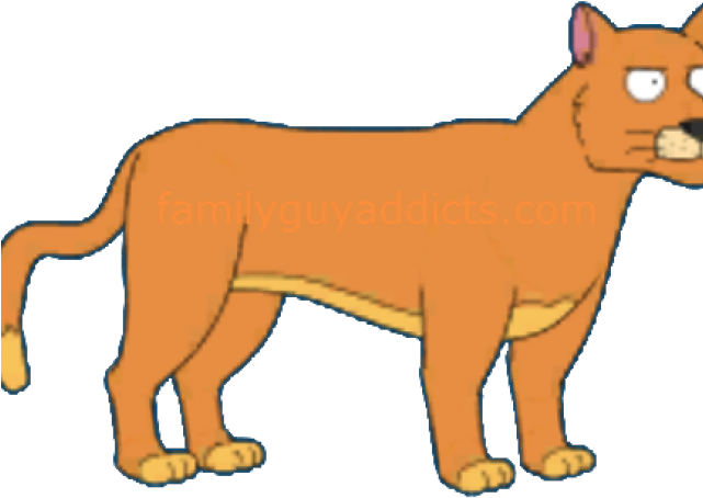 Mountain Lion Clipart Orange Mountain - Cartoon (640x480)