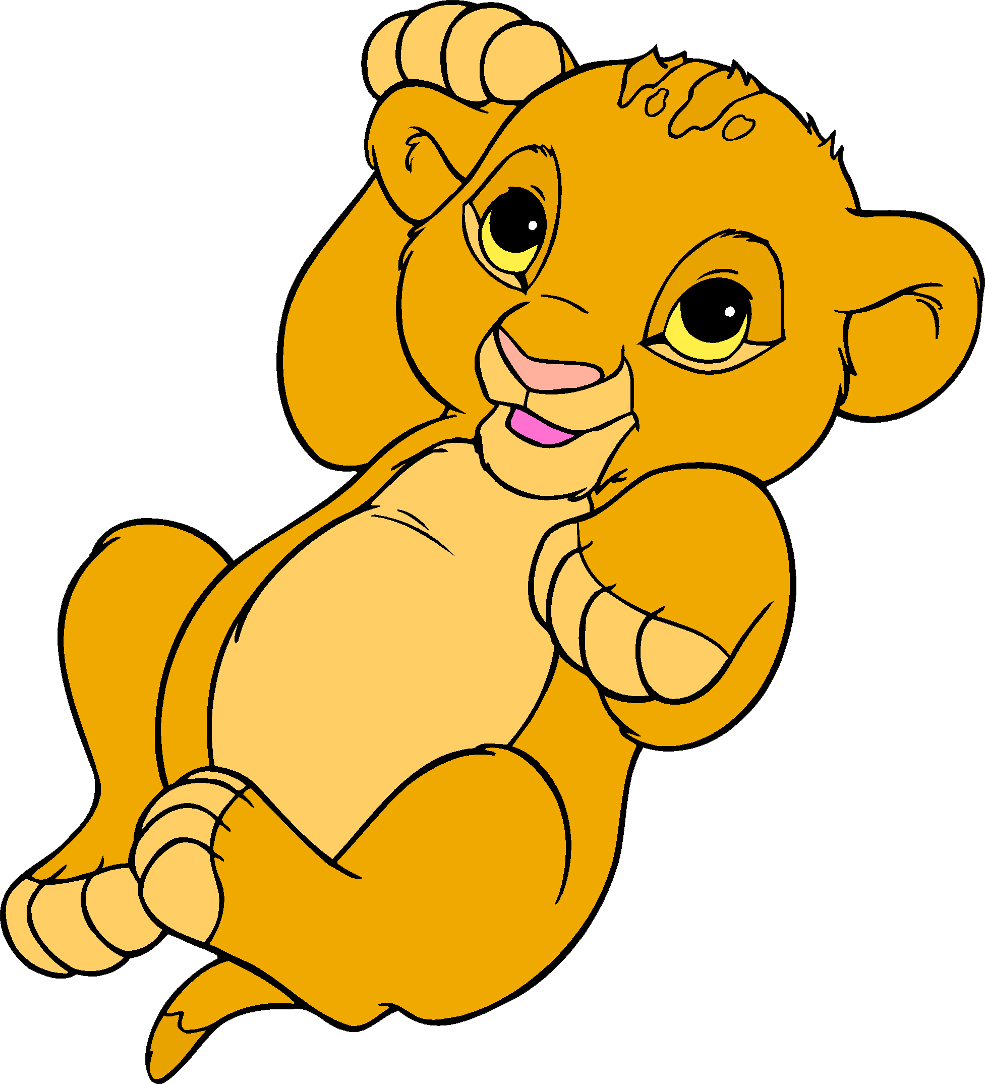 Simba Nala Lion Clip Art - Baby Simba Lion King.