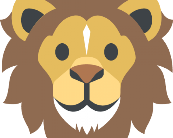 Lion Clipart Emoji - Lion Emoji Png (640x480)
