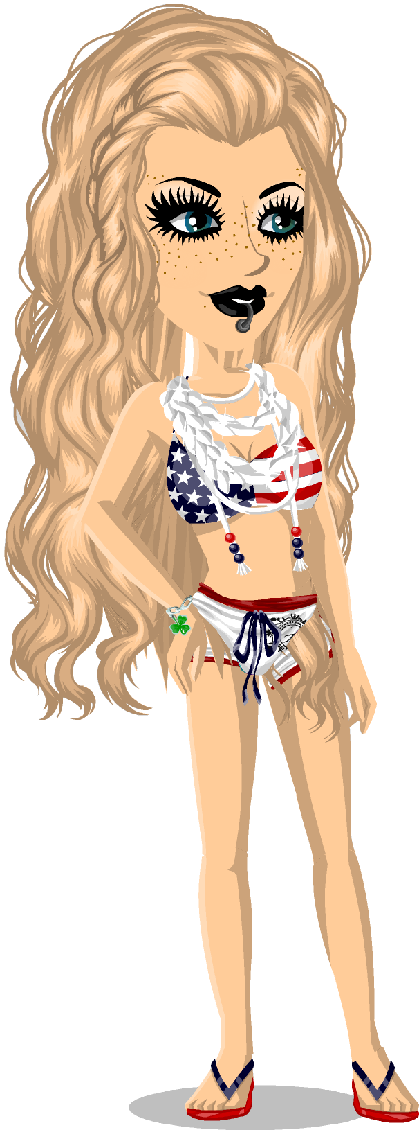 Niallhoranissocute~ American Girl Look X3 - Msp Rare Looks (606x1631)