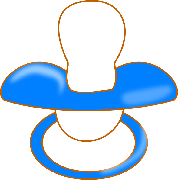 Baby Bottle Clip Art Pacifier (588x596)