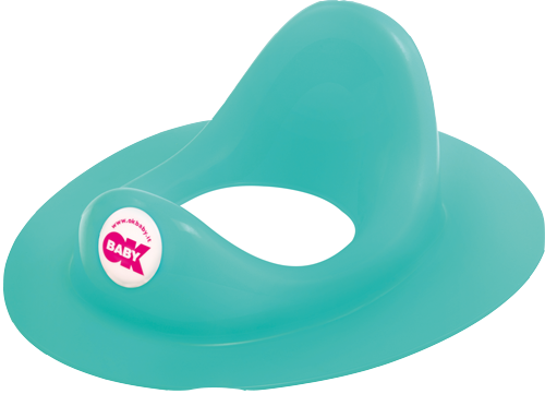 Ergo - Ok Baby Ergo Toilet Training Seat - Turquoise (500x361)