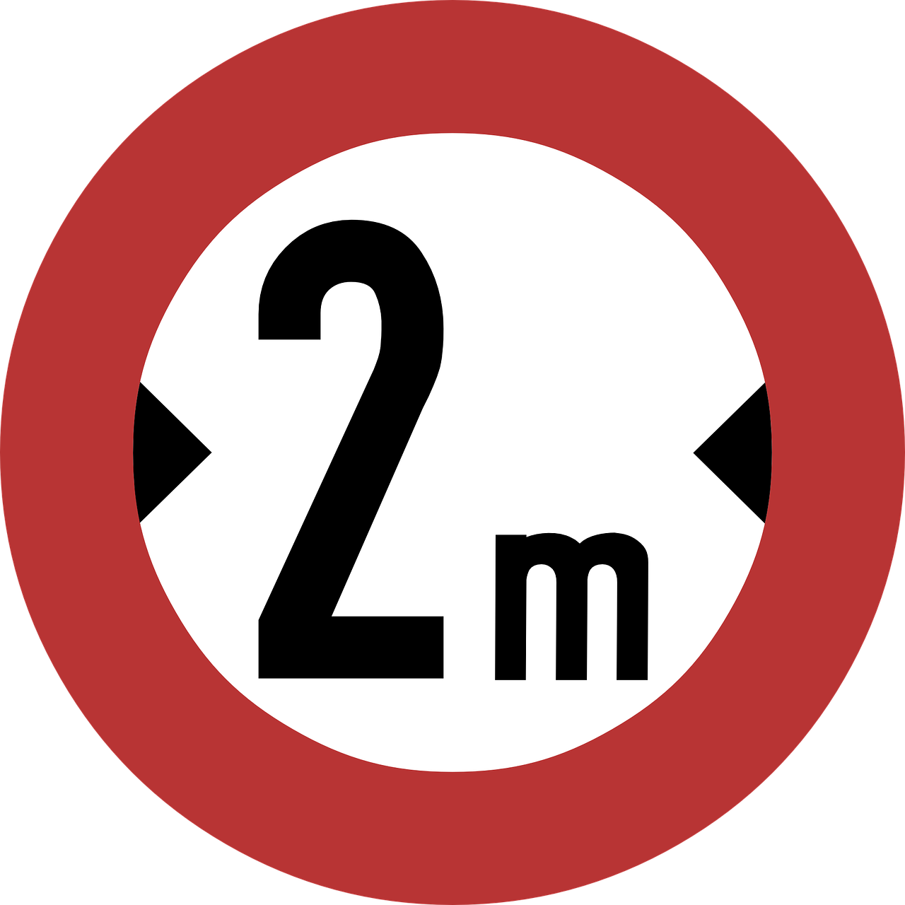 Restriction Prohibition Road Sign Png Image - Traffic Sign (1280x1280)