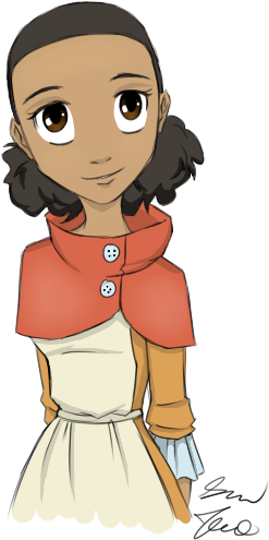 Slave Girl By Androgynousone - Cartoon (331x524)