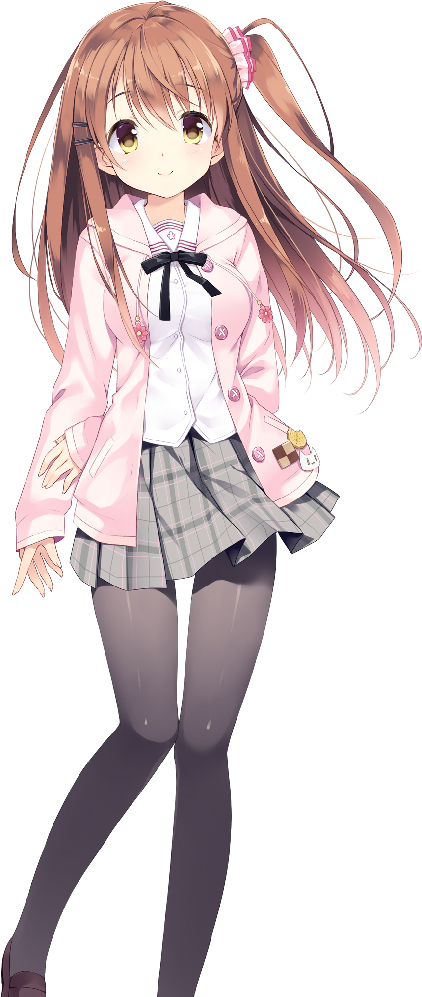 Safebooru Is A Anime And Manga Picture Search Engine, - Anime Girl Full Body Brown Hair (1106x2048)