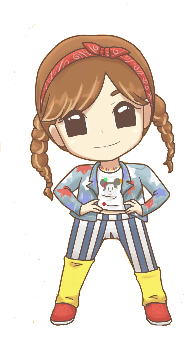 Who Is This Cartoon Quiz - Girls' Generation (692x1154)