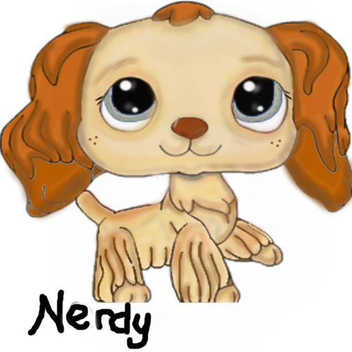 Littlest Pet Shop - Lps Cocker Spaniel Drawings (503x503)