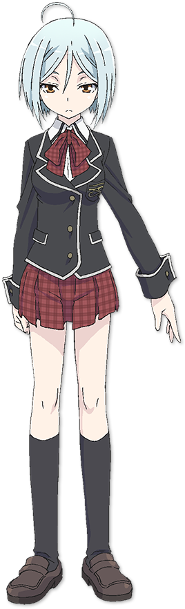 Arin Kannazuki Anime Character Full Body - Arin Kannazuki Trinity Seven (346x935)