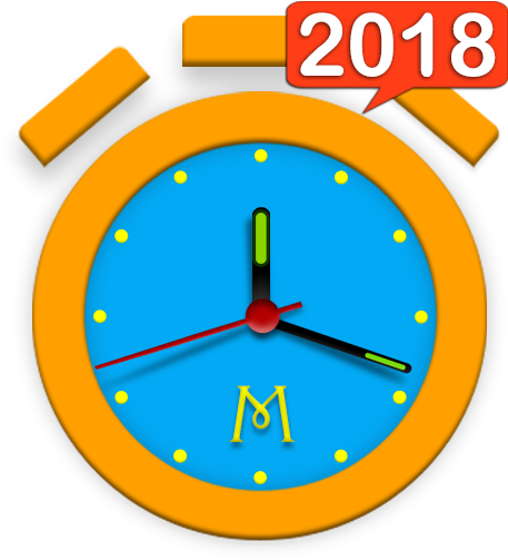 Alarm Clock & Timer & Stopwatch & World Clock - Clock (512x512)