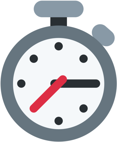 Twitter - Stopwatch Emoji Png (512x512)