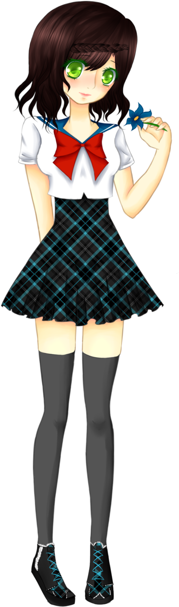 Hanako Full Body By Rebbysther - Manga Anime Full Body (1024x1325)