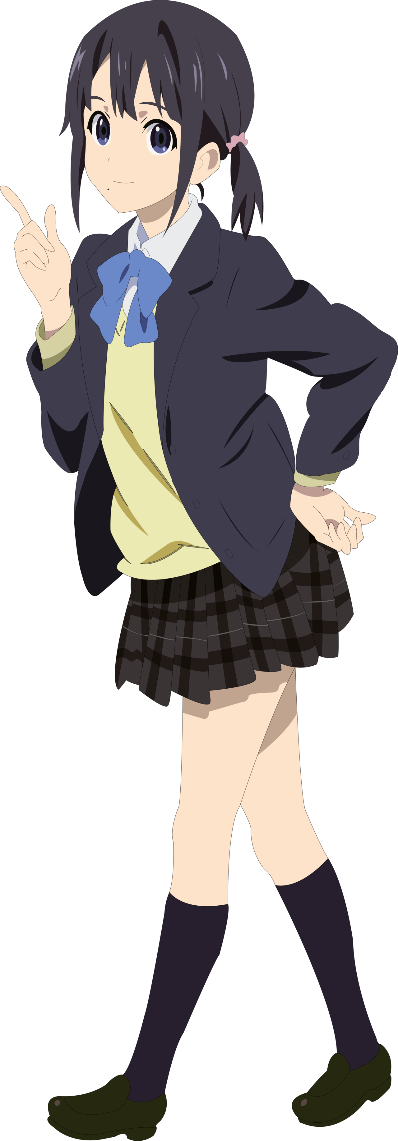 Anime Girls - Anime Full Body Transparent (1280x3670)