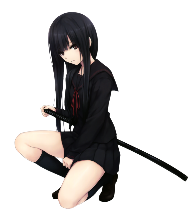 Picture - Manga Samurai Girl (749x1066)