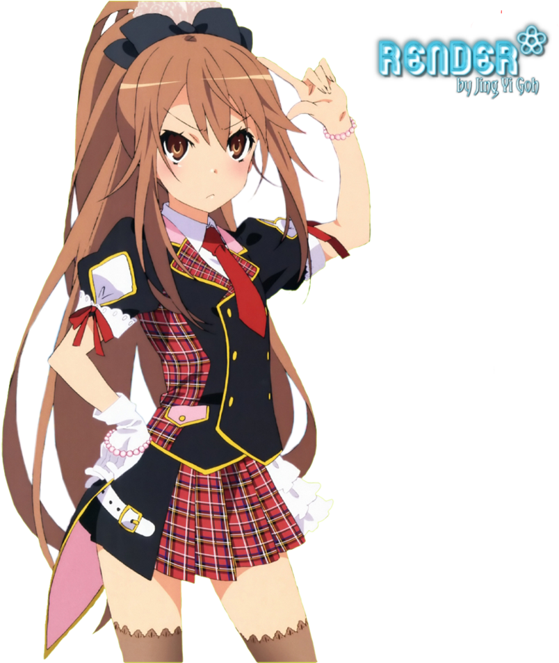 Anime Girl Render By Akiwa99 - San To Shichinin No Nakama (839x953)