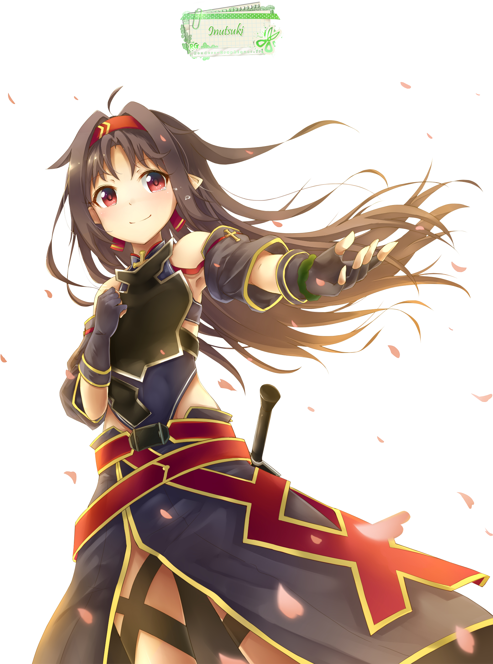 Render Sword Art Online - Yuuki Sao Sleeping Knights (1600x2200)