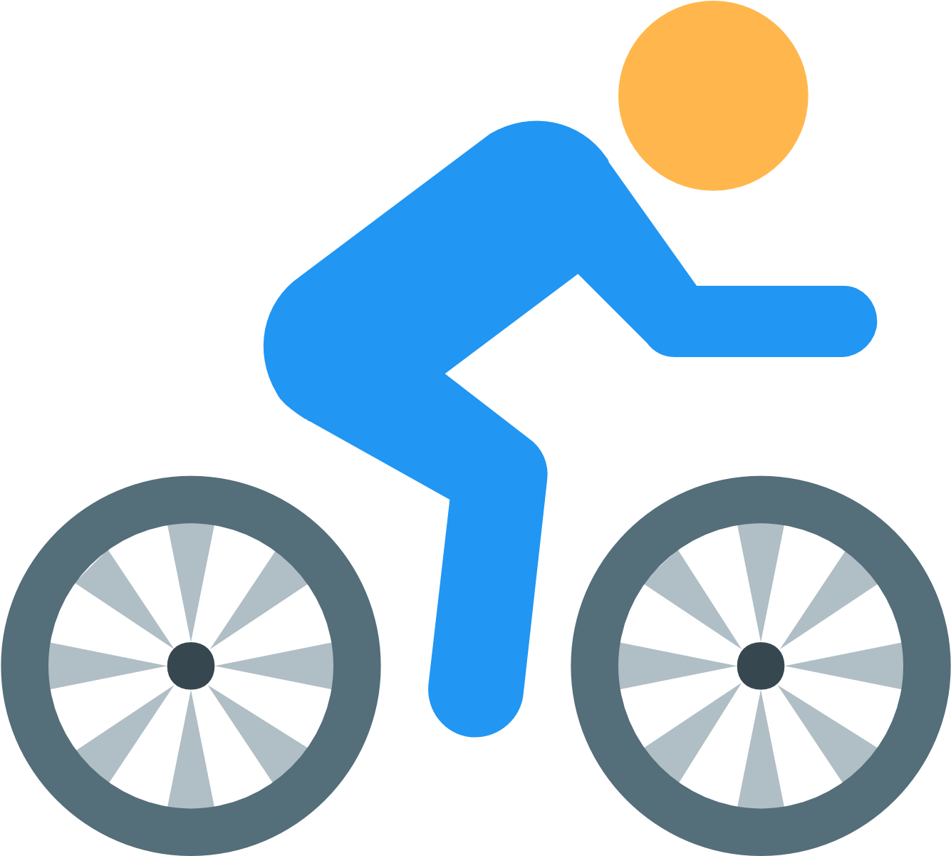 Bicycle Computer Icons Cycling Mountain Biking - Bicycle (1600x1600)