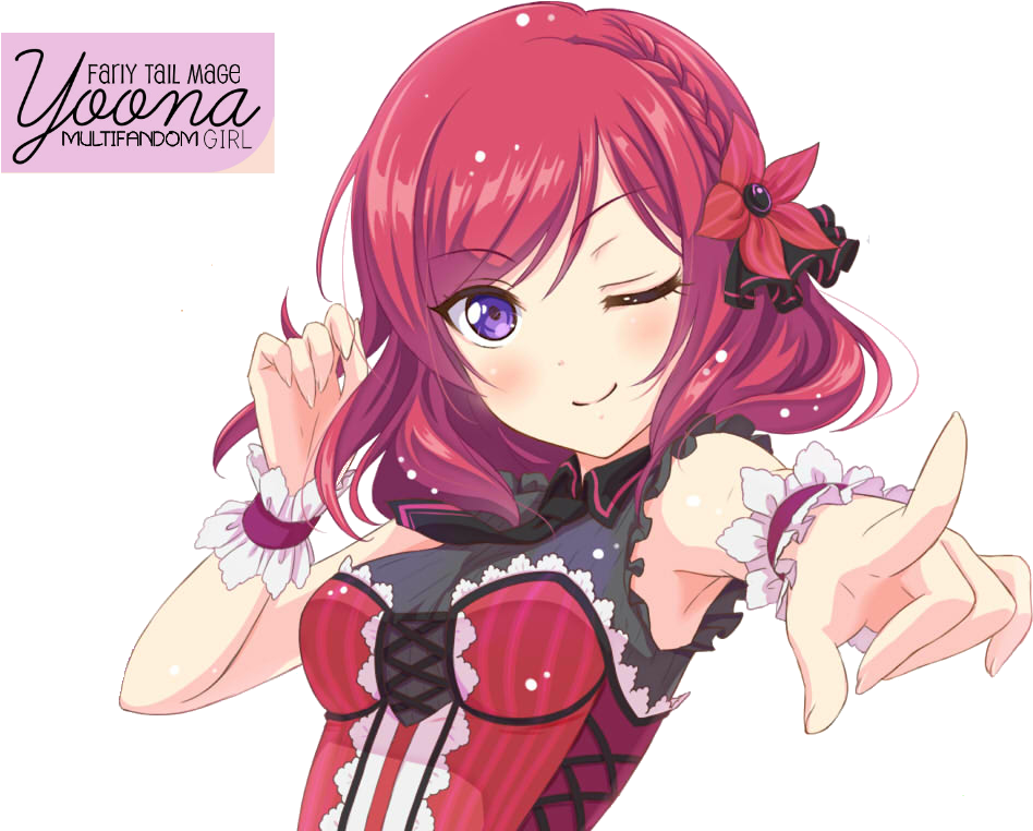 Maki Nishikino Render Version 2 By Yoonafandom - Maki Love Live Background (1024x768)